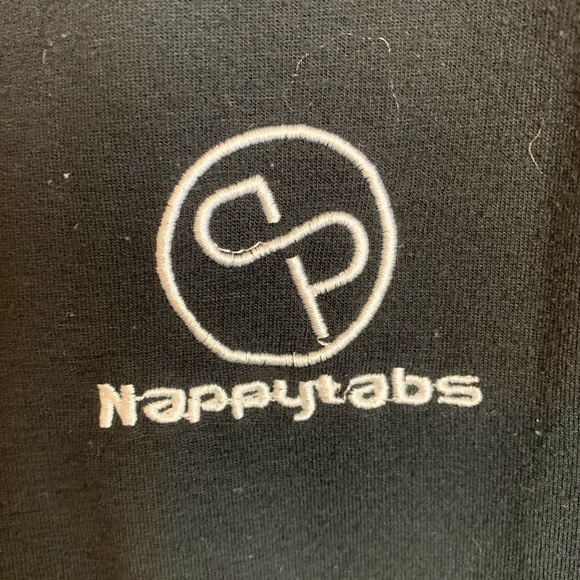 Nappytabs Black Colorblock Looped Sweatpants - Picture 5 of 9